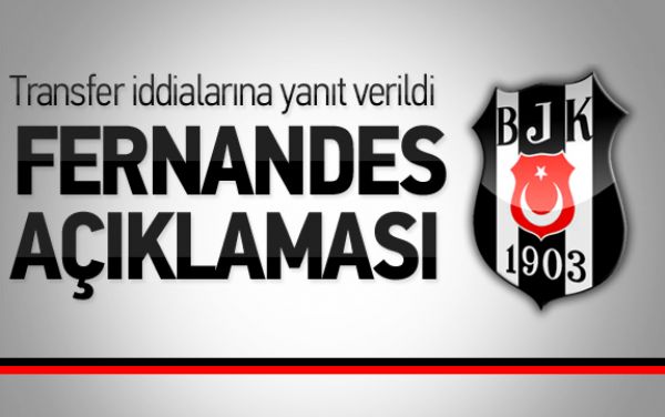 BJK'den Fernandes aklamas